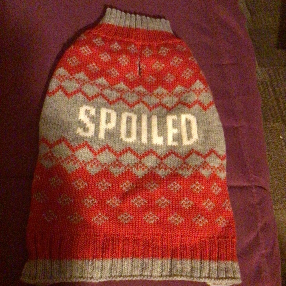 Red and Gray Sweaters with Cozy Knit Fabric